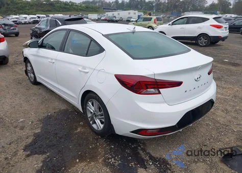 2020 Hyundai Elantra Value Edition z USA, uszkodzony, nr VIN 5NPD84LF4LH594228